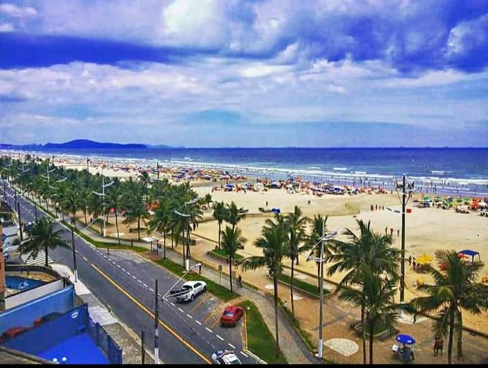 Kitao Pe Na Areia Na Vila Mirim - Praia Grande/Sp 外观 照片